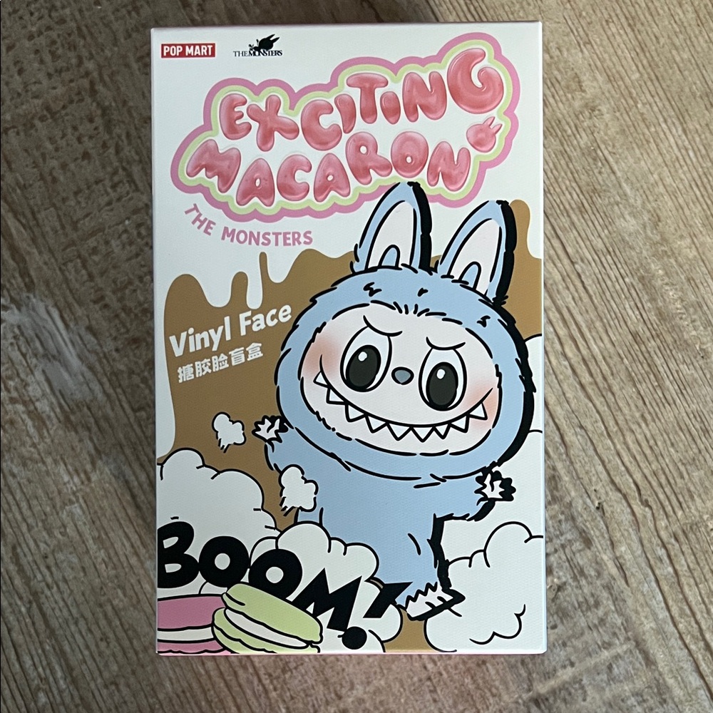 Pop Mart Exciting Macaron Labubu SOYMILK